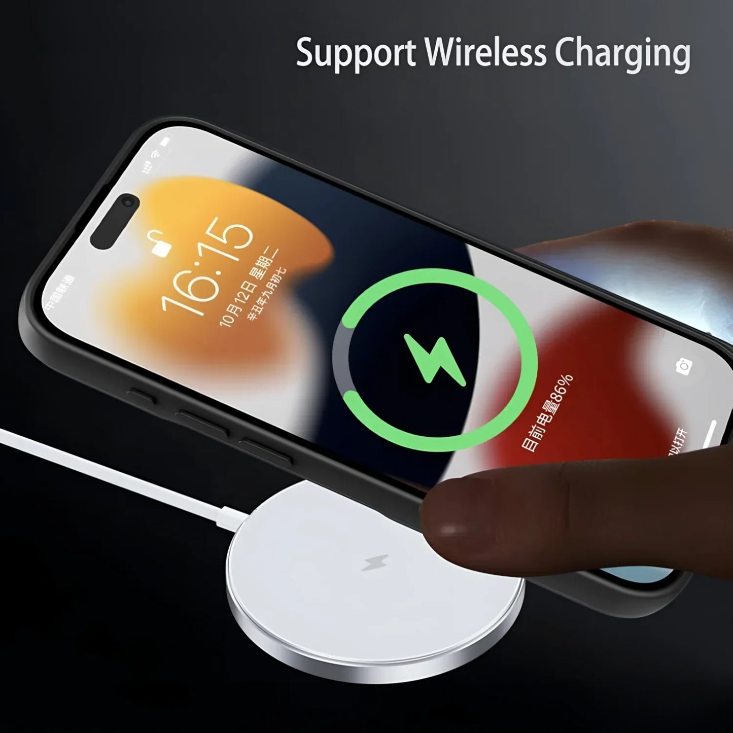 Cam-shutter Geometric Pattern Case- iPhone 16 Series