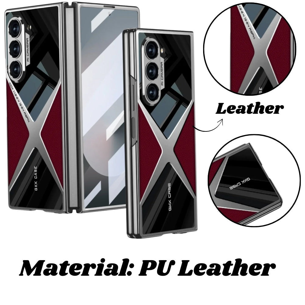 Polished Guard Business Leather Case for Galaxy Z Fold Series