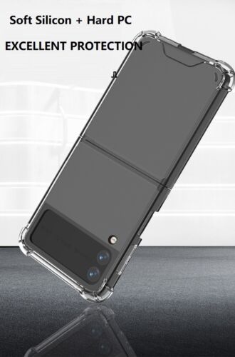 Galaxy Z Flip Shockproof TPU Transparent Case