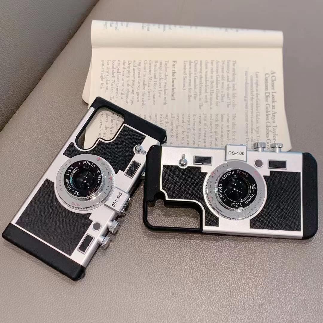 3D Retro Vintage Camera Case for Samsung Series