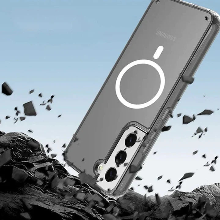 Galaxy S22 MagSafe Shockproof Clear Cover