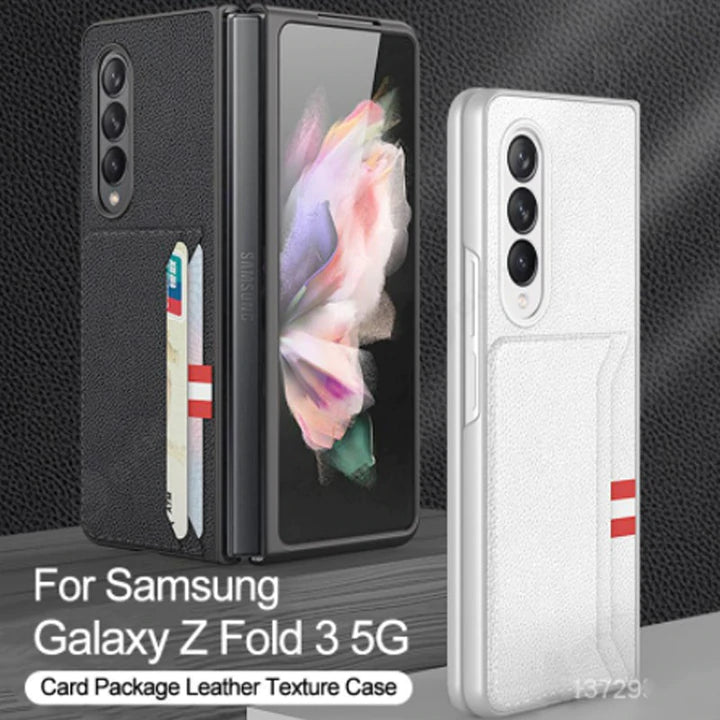 Samsung Galaxy Z Fold 3 Card Slot Wallet Back Case