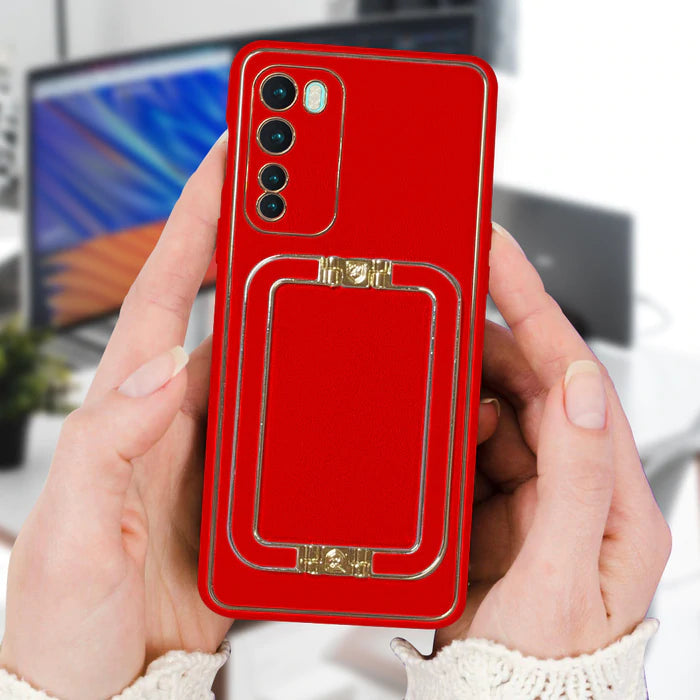 Luxury Design Leather Back Stand Case for OnePlus Series