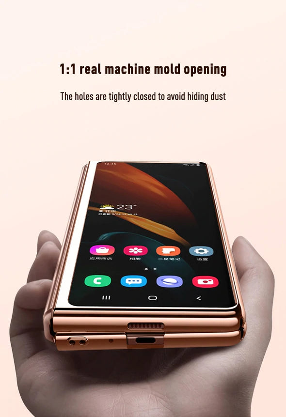 Samsung Galaxy Z Fold Series Transparent Border Case