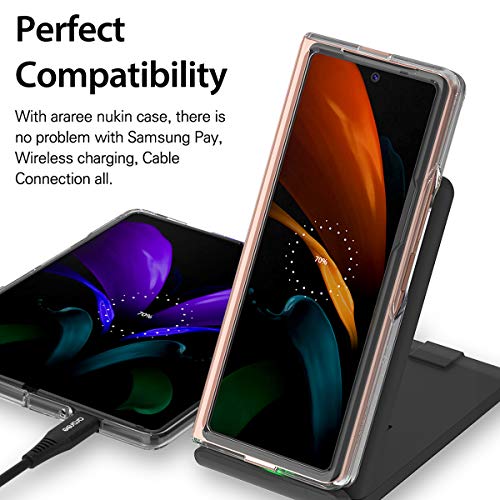 Galaxy Z Fold 2 Case Clear Transparent Cover