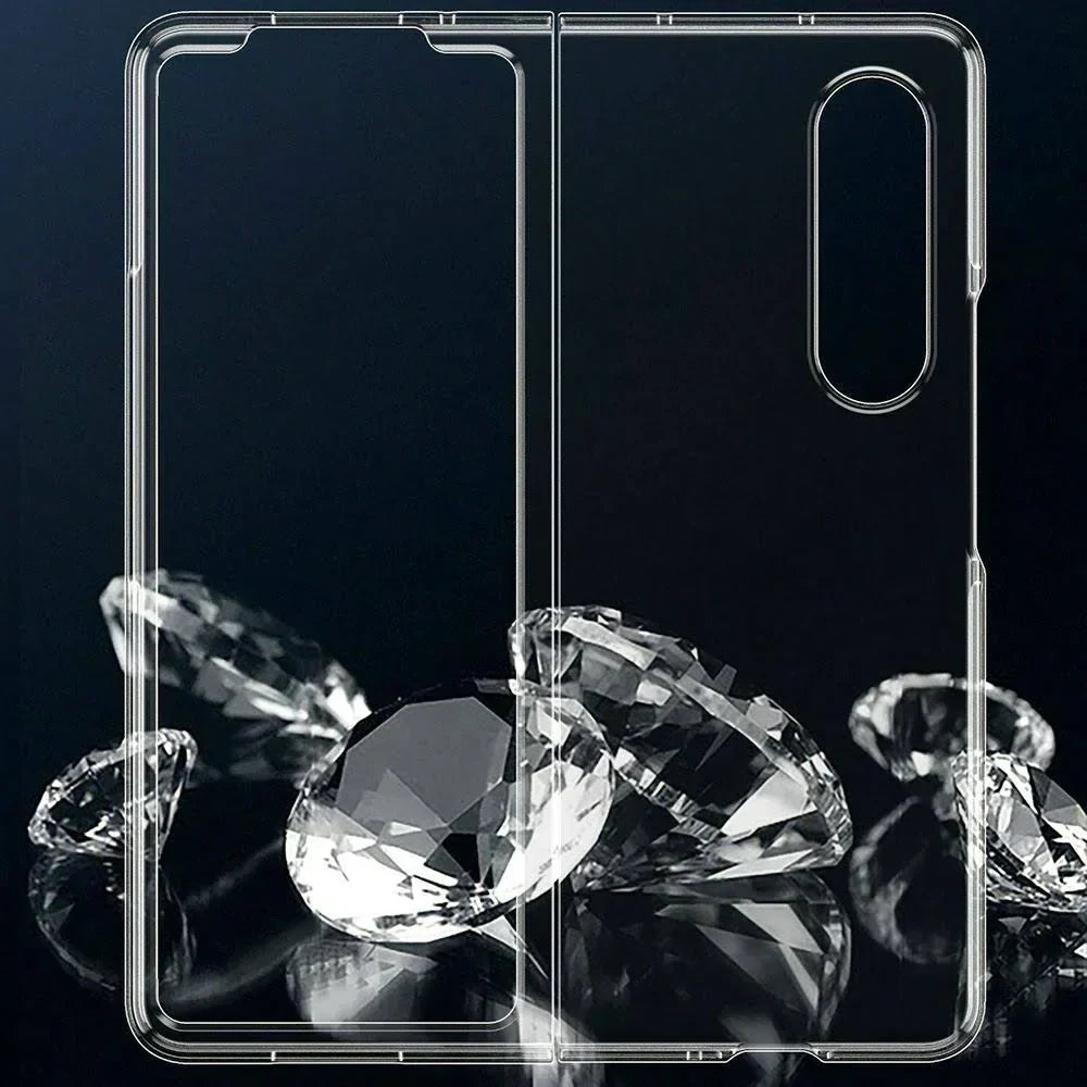 Samsung Galaxy Z Fold 4 Case Clear Transparent Cover