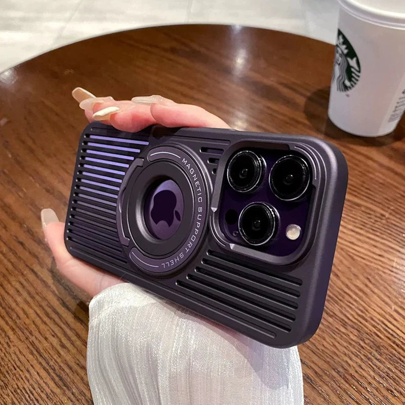 Airflow Magsafe Case with Stand For iPhone Series