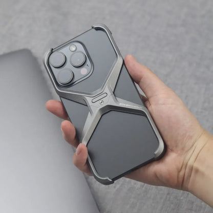 Aluminum Alloy Hollow Case for iPhone Series