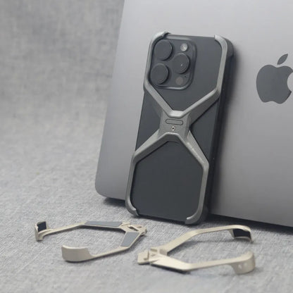 Aluminum Alloy Hollow Case for iPhone Series