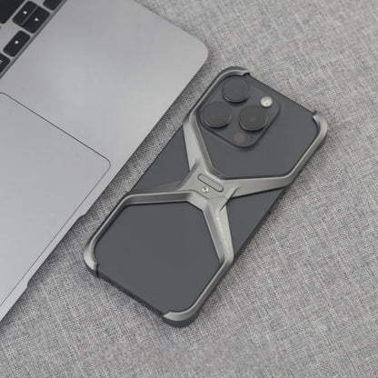 Aluminum Alloy Hollow Case for iPhone Series