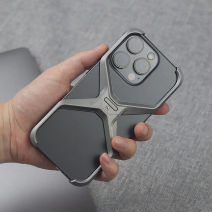 Aluminum Alloy Hollow Case for iPhone Series