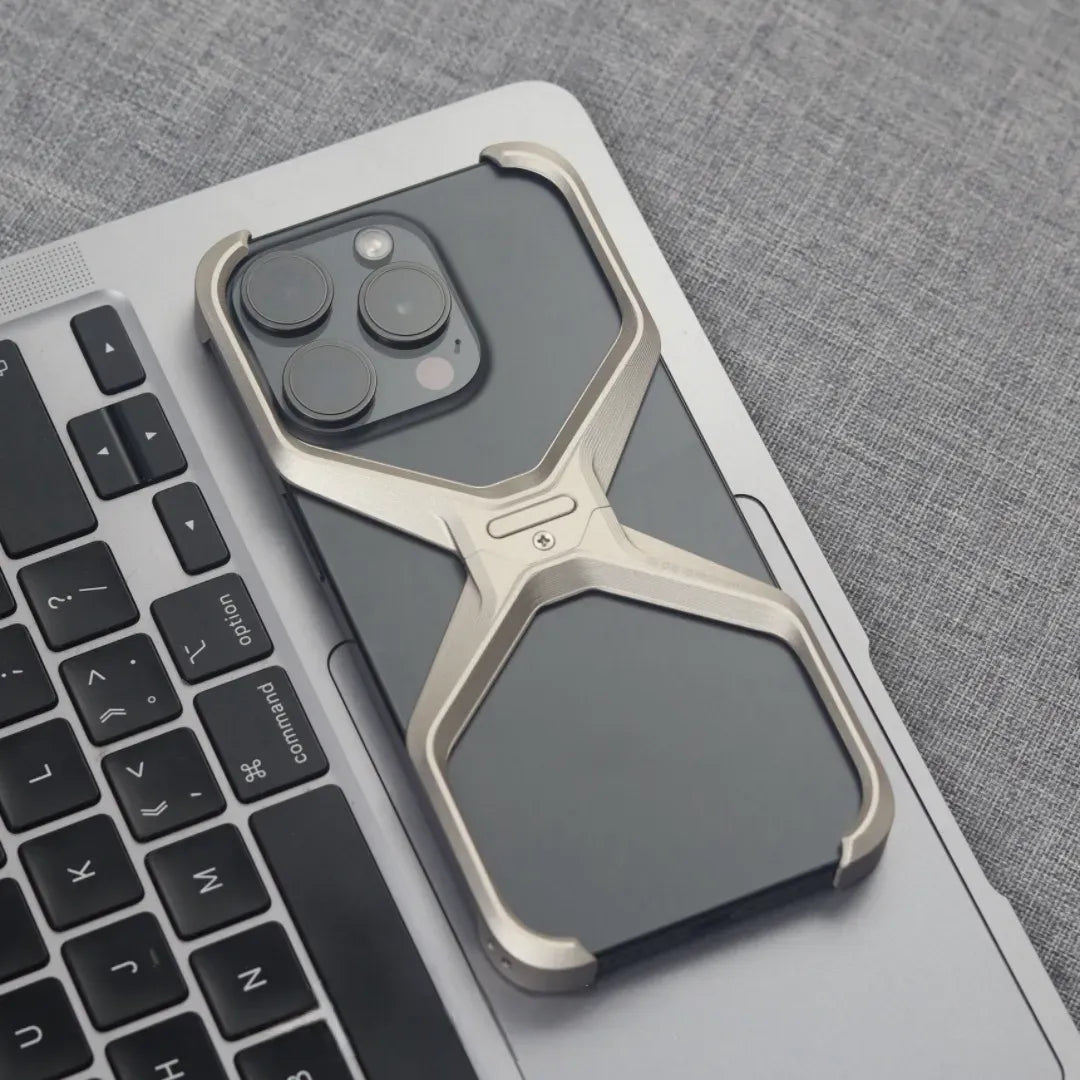 Aluminum Alloy Hollow Case for iPhone Series