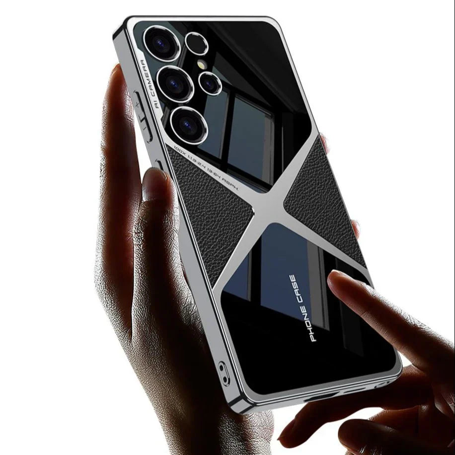 Polished Guard Business Leather Case - Galaxy S25 Ultra