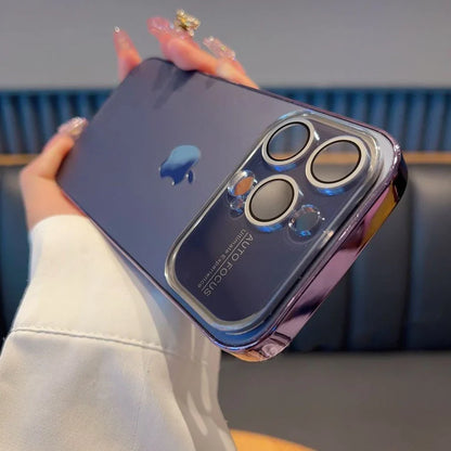 Chromatic Lens Camera Protection Case For  iPhone Series