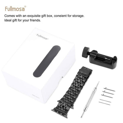 High Quality Stainless Steel Strap/Band for Apple Watch Series 7, 6, 5, 4, 3, 2 & 1