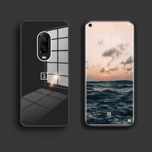 OnePlus 7 Silicon Glass Plating Case