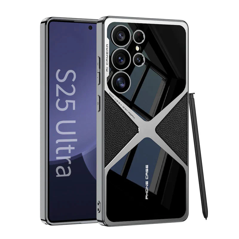 Polished Guard Business Leather Case - Galaxy S25 Ultra