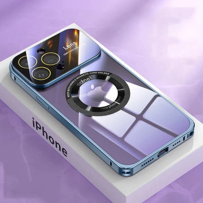 Luxury Metallic Frame Case for iPhone Series