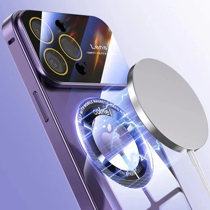 Luxury Metallic Frame Case for iPhone Series