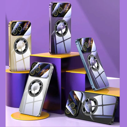 Luxury Metallic Frame Case for iPhone Series