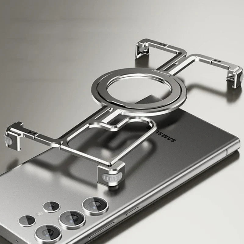 Corner Guard Magnetic Ring Stand Case for Samsung Series