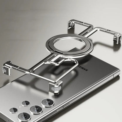 Corner Guard Magnetic Ring Stand Case for Samsung Series