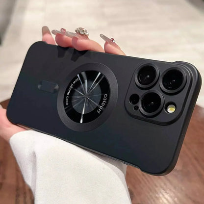 Frameless Chromatic Logocut Magnetic Case for iPhone