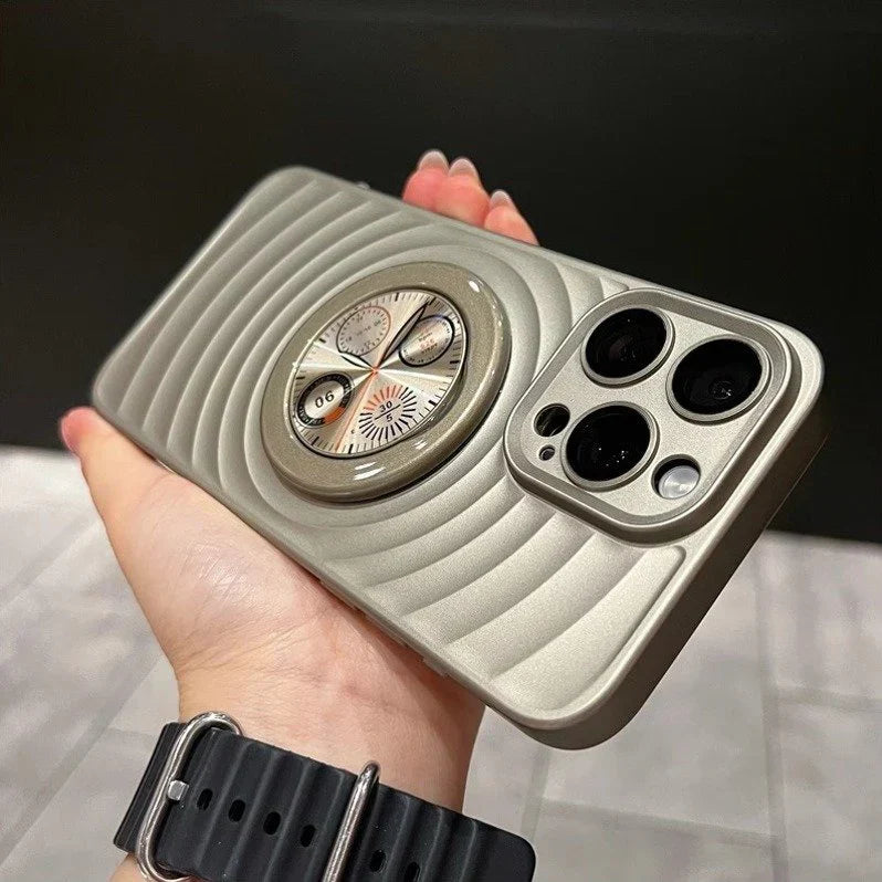 Matte Frosted Magsafe Compass Case for iPhone Series