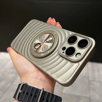Matte Frosted Magsafe Compass Case for iPhone Series