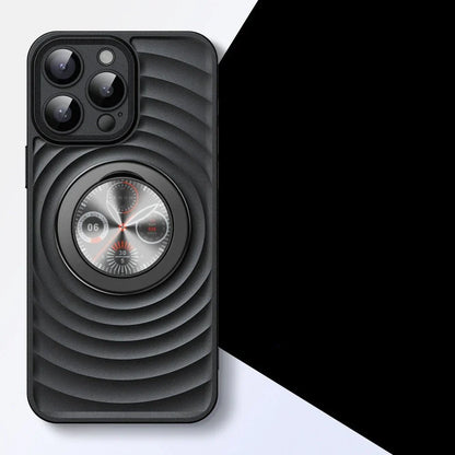 Matte Frosted Magsafe Compass Case for iPhone Series