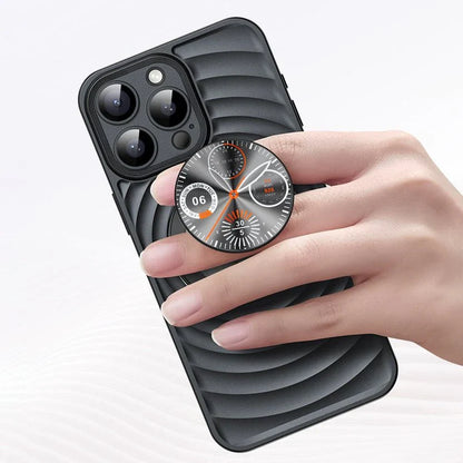 Matte Frosted Magsafe Compass Case for iPhone Series