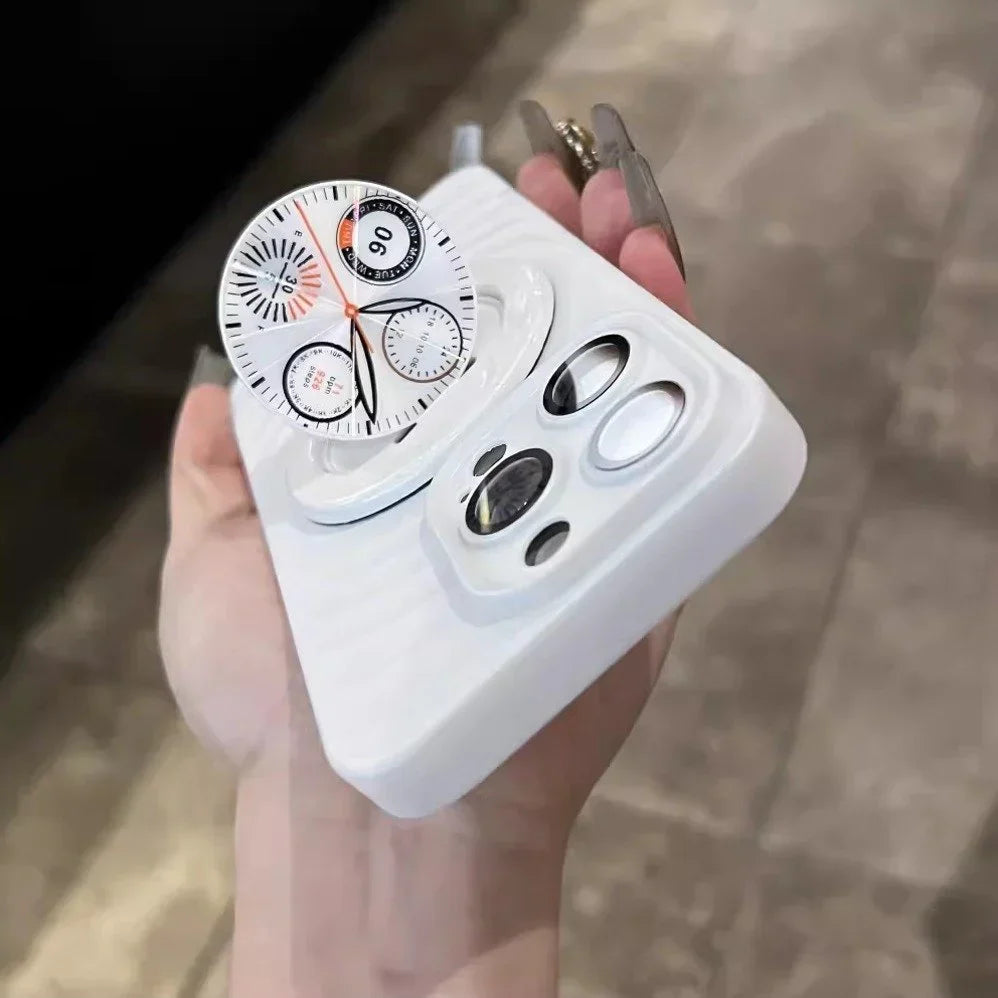 Matte Frosted Magsafe Compass Case for iPhone Series