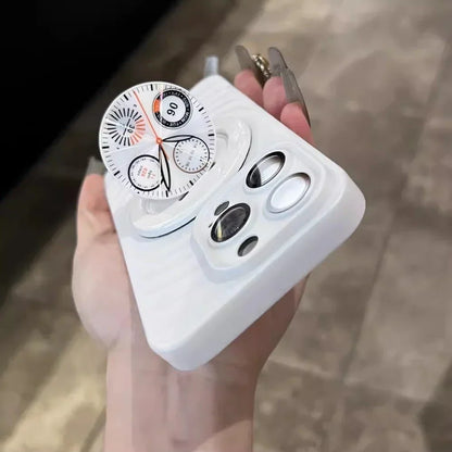 Matte Frosted Magsafe Compass Case for iPhone Series