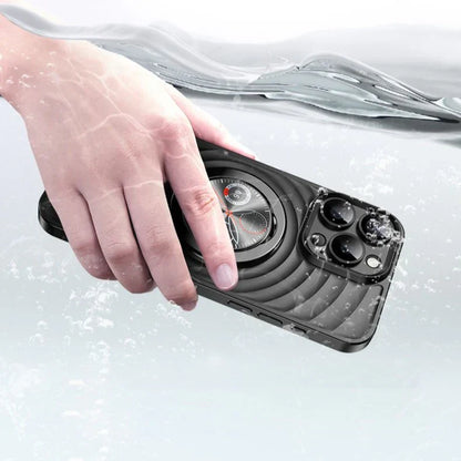 Matte Frosted Magsafe Compass Case for iPhone Series