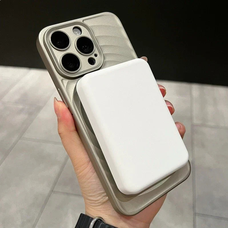 Matte Frosted Magsafe Compass Case for iPhone Series