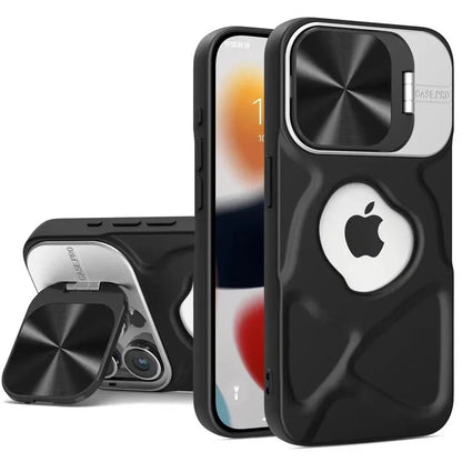 Cam-shutter Geometric Pattern Case- iPhone 16 Series