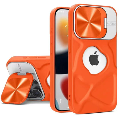 Cam-shutter Geometric Pattern Case- iPhone 16 Series