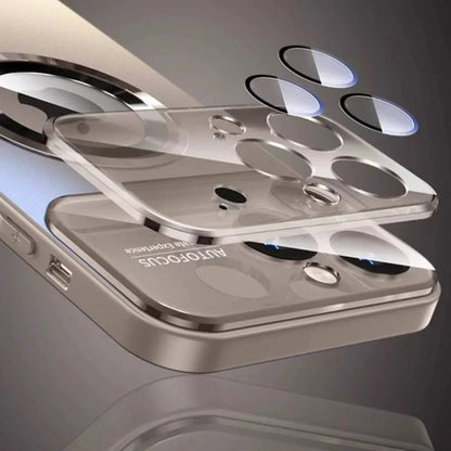 Frosted Magsafe Glass Shield Case - iPhone