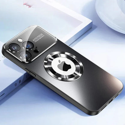 Frosted Magsafe Glass Shield Case - iPhone