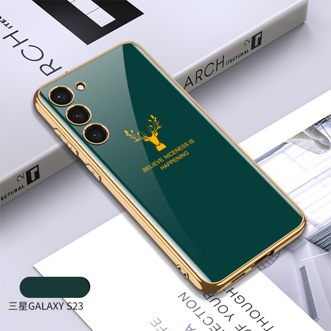 Inspirational Deer Protective Back Case Samsung Galaxy S22 & S23 Series