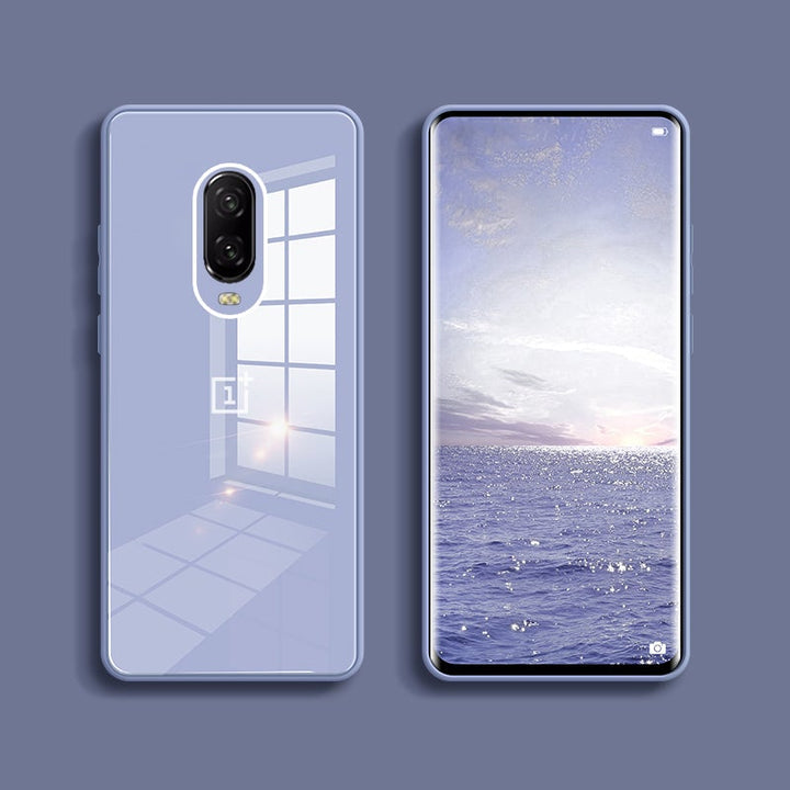 OnePlus 7 Silicon Glass Plating Case