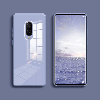 OnePlus 7 Silicon Glass Plating Case