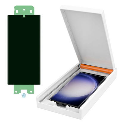 Screen Protector Film With Installation Box For Samsung Galaxy S Series