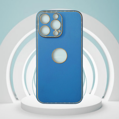 iPhone13-Series Leather Shield Matte Back Case