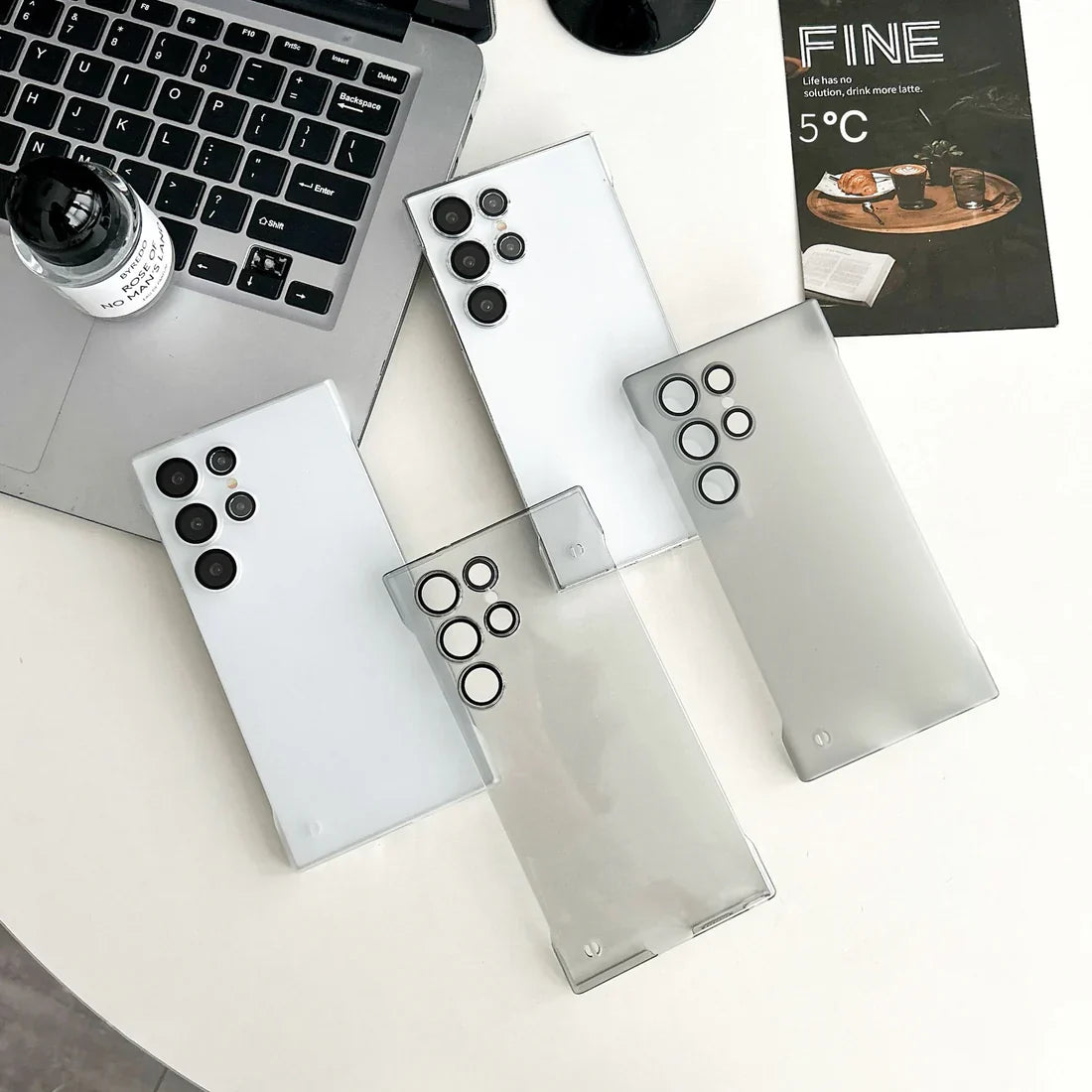 Super Frosted Matte Borderless Translucent Case - Galaxy S25 Series