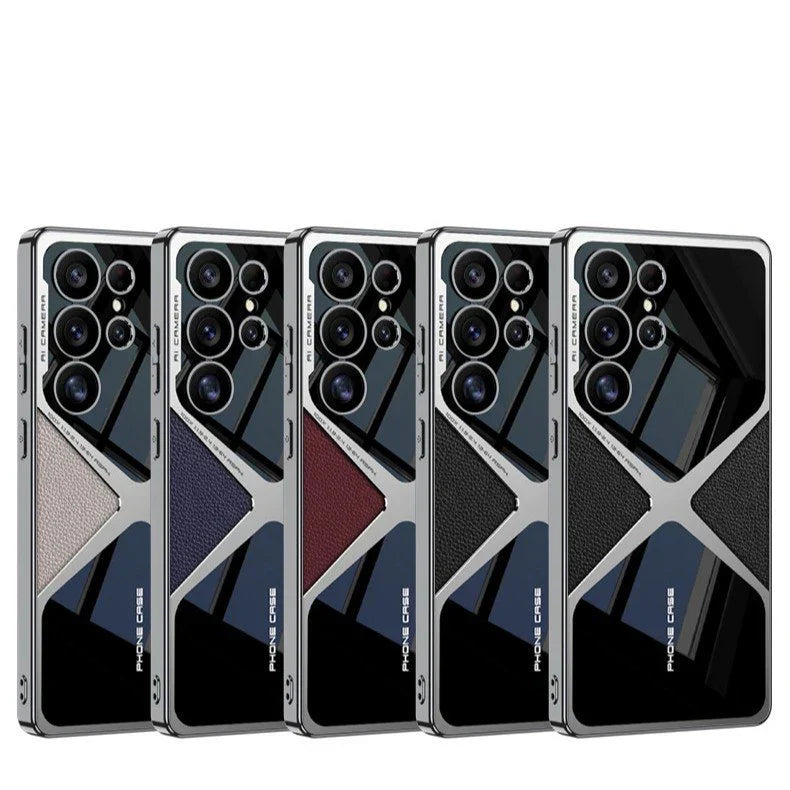 Polished Guard Business Leather Case - Galaxy S25 Ultra