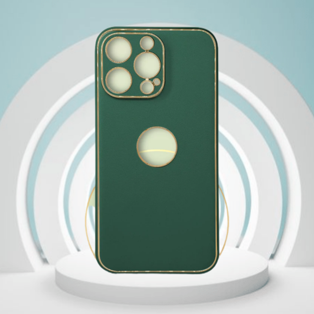 iPhone13-Series Leather Shield Matte Back Case