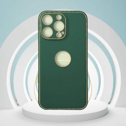 iPhone13-Series Leather Shield Matte Back Case