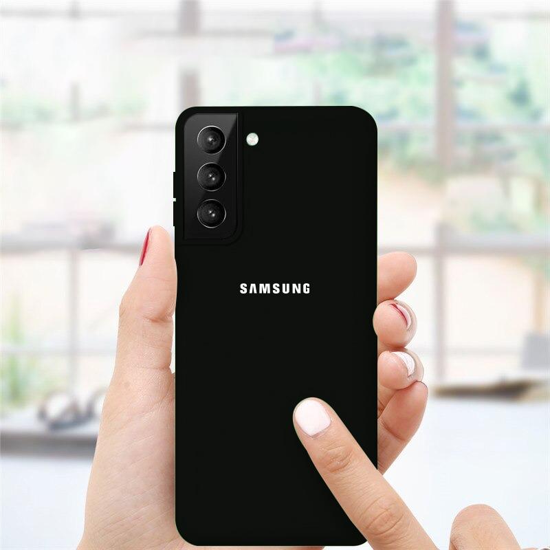 Galaxy S21 Liquid Silicone Logo Case