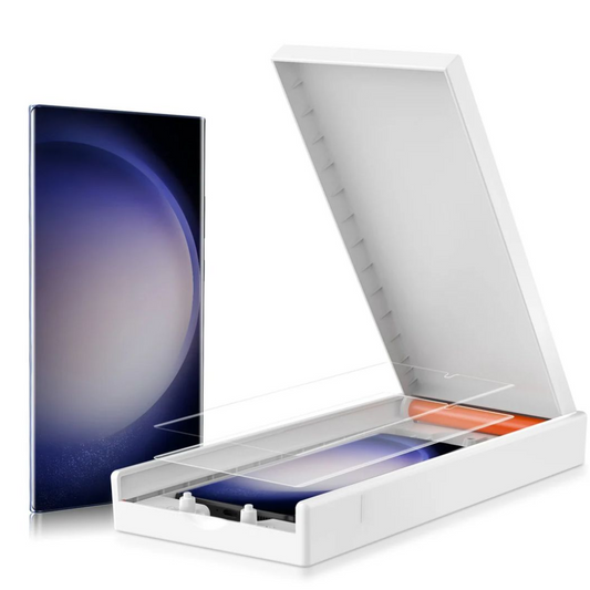 Screen Protector Film With Installation Box For Samsung Galaxy S Series